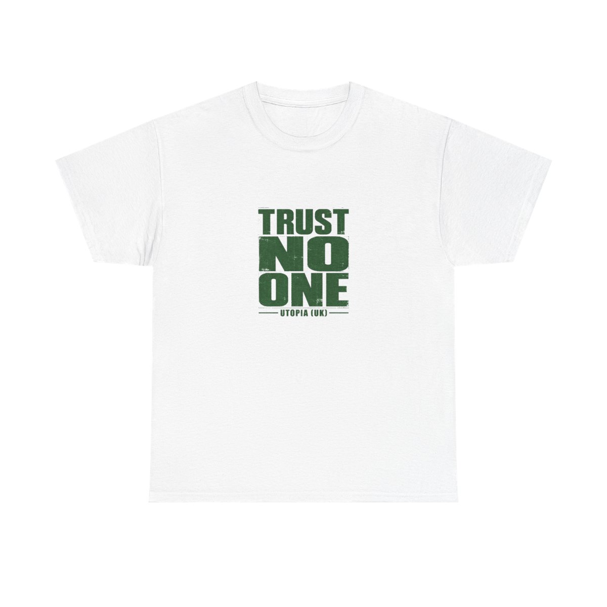 Utopia (UK) "Trust No One" Unisex Tee - Official T-Shirts merchandise