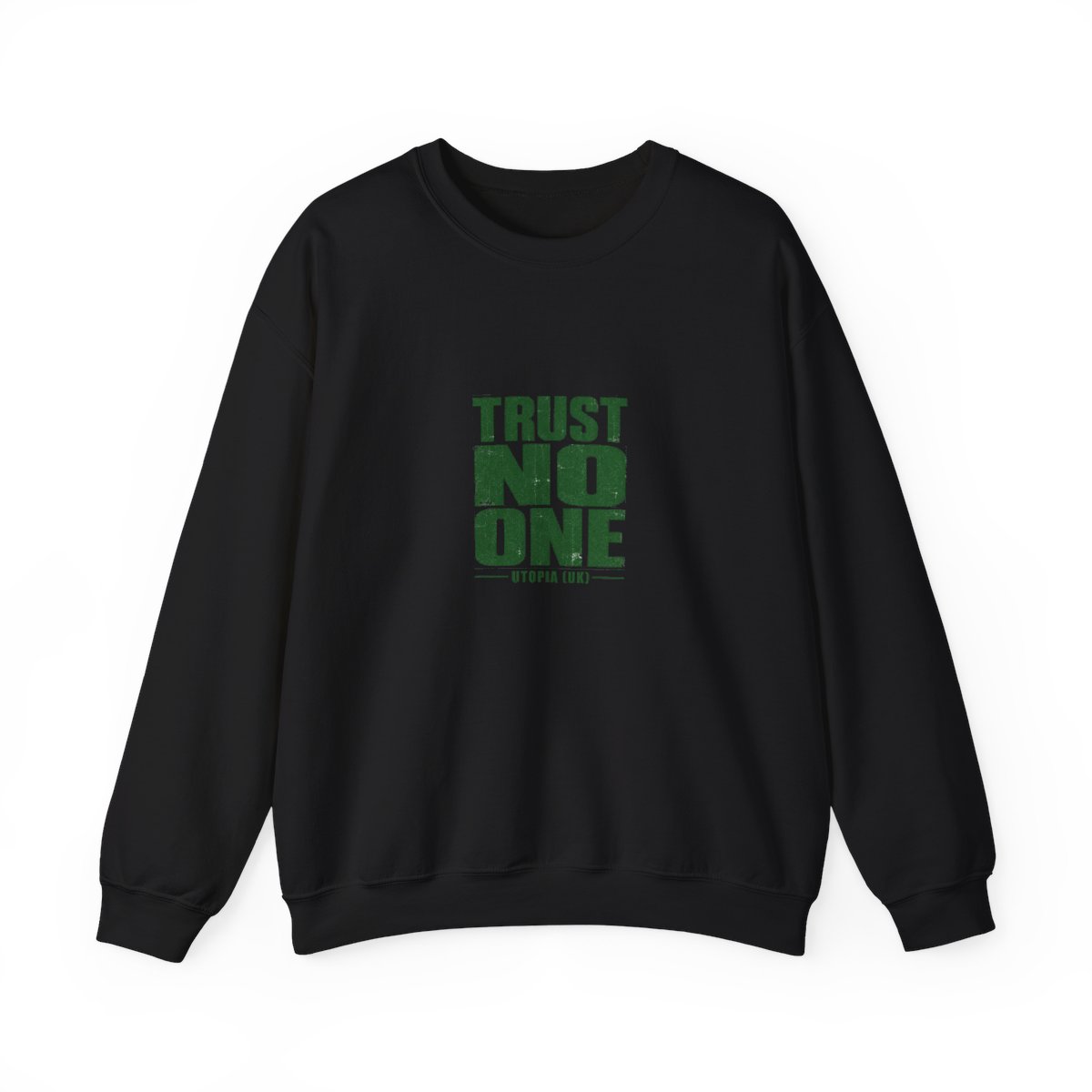 Utopia (UK) "Trust No One" Crewneck