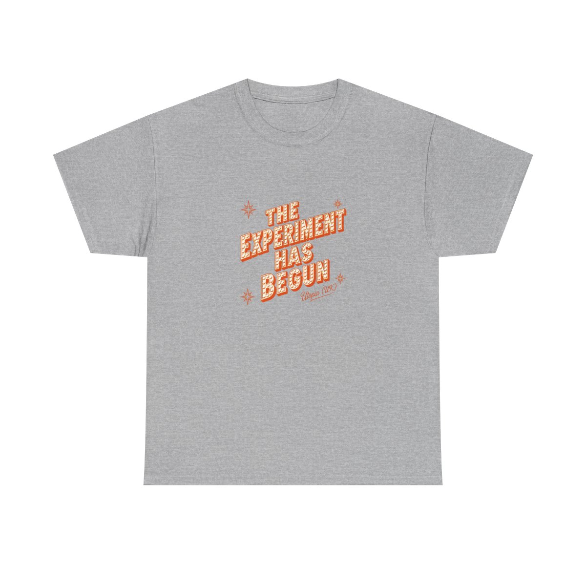 Utopia (UK) "The Experiment Has Begun" Unisex Tee - alternate angle 3, merchandise