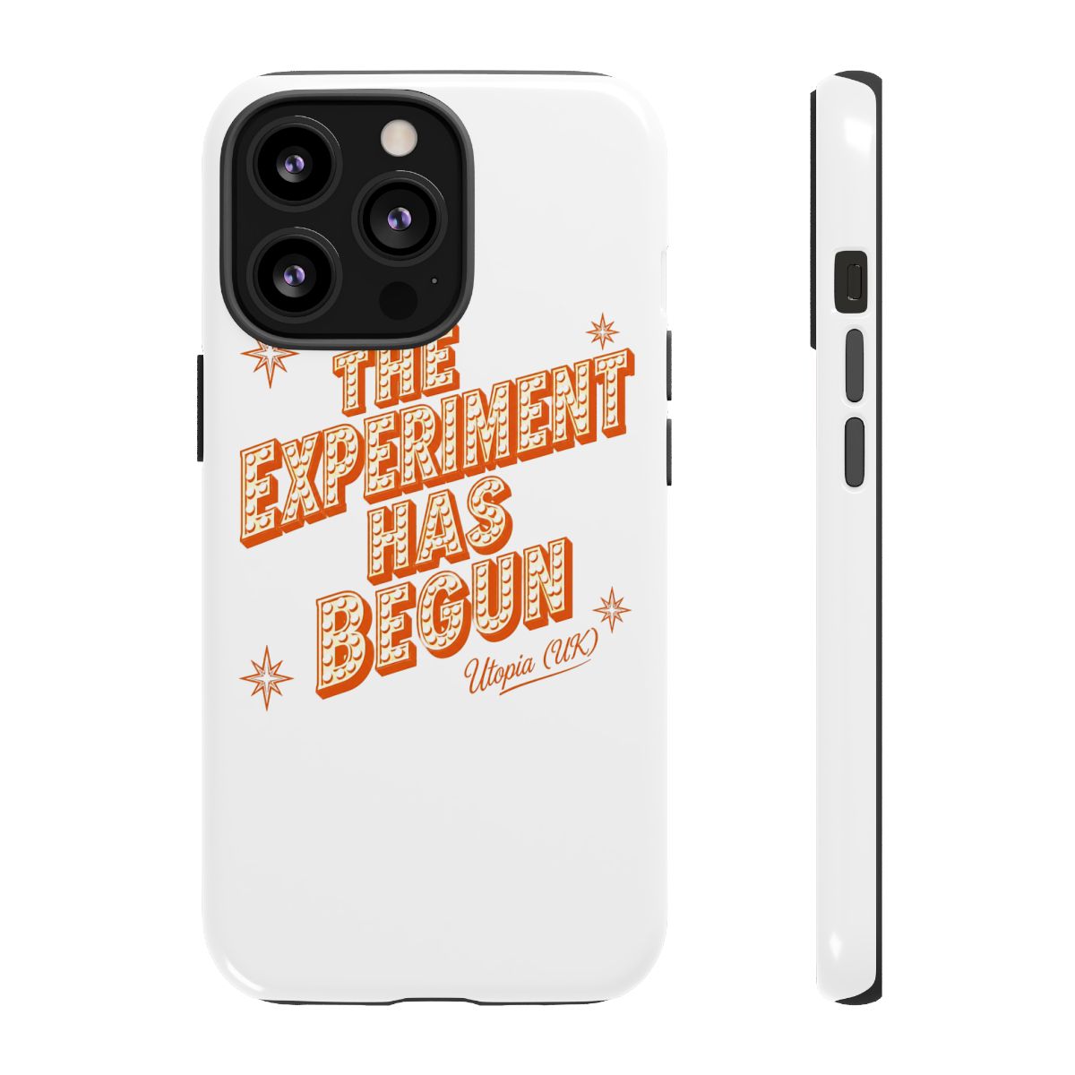 Utopia (UK) "The Experiment Has Begun" Phone Case - alternate angle 1, merchandise