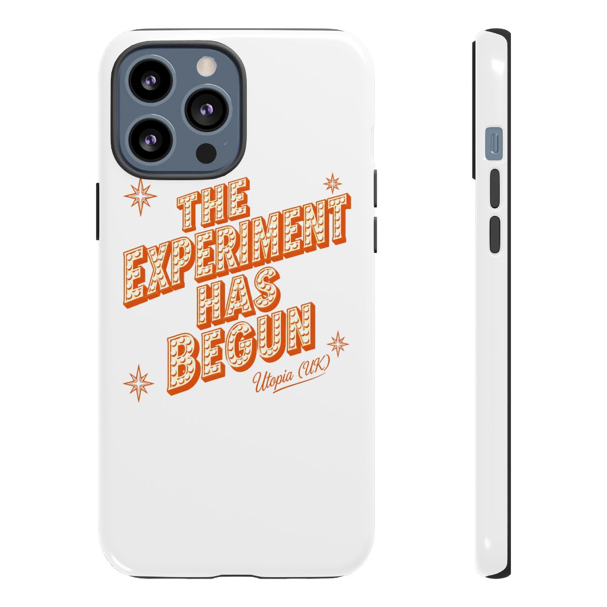 Utopia (UK) "The Experiment Has Begun" Phone Case - alternate angle 2, merchandise
