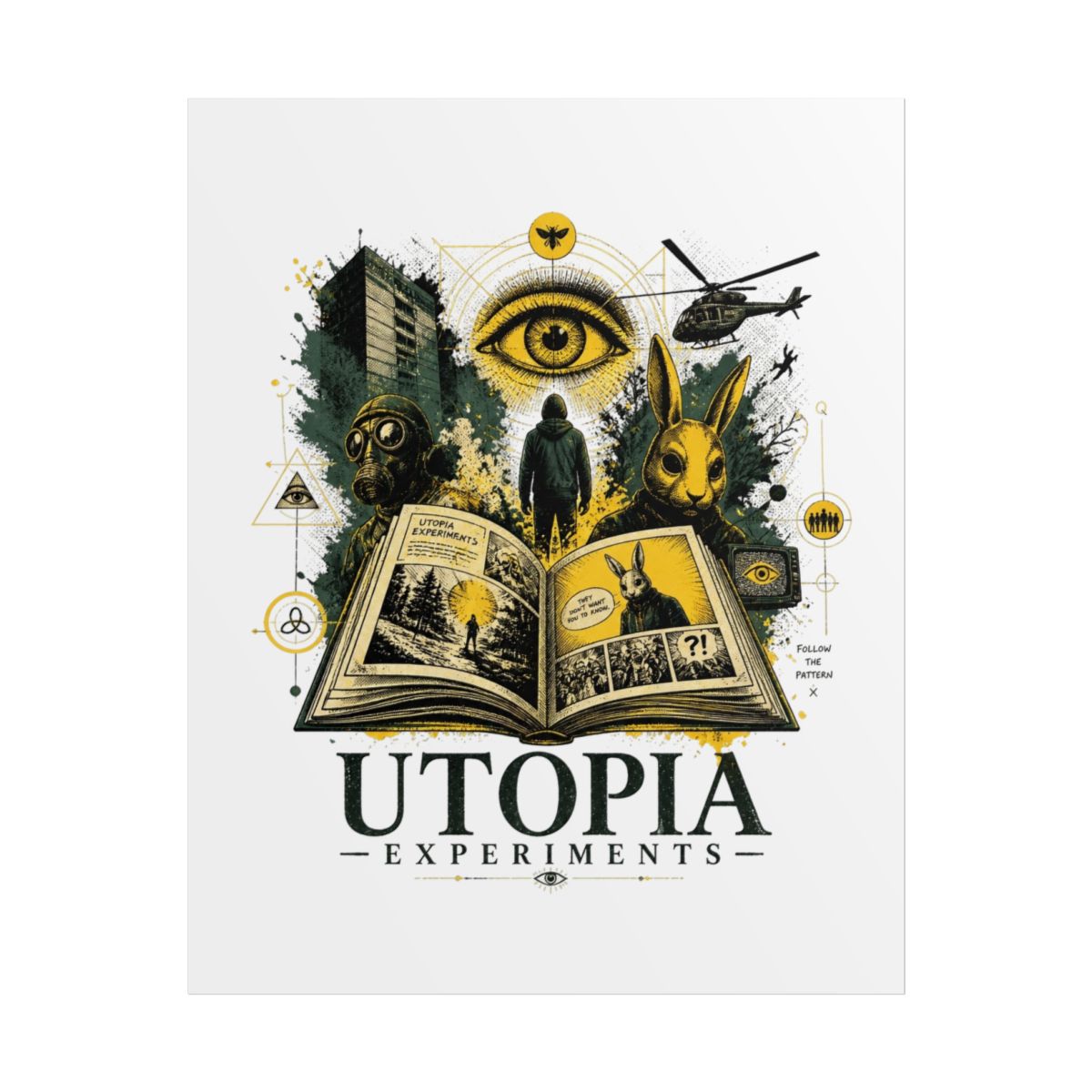Utopia (UK) "Utopia Experiments" Poster