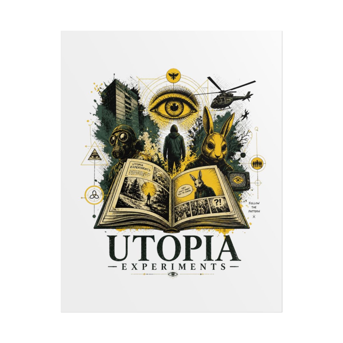 Utopia (UK) "Utopia Experiments" Poster - alternate angle 1, merchandise