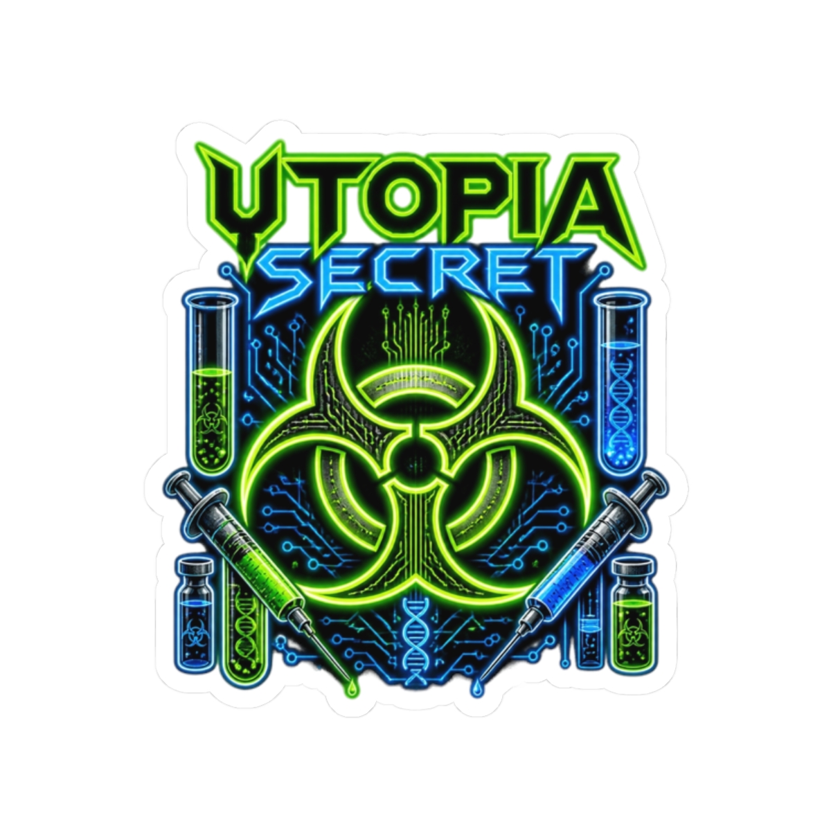 Utopia (UK) "UK plot" Sticker - Official Stickers merchandise