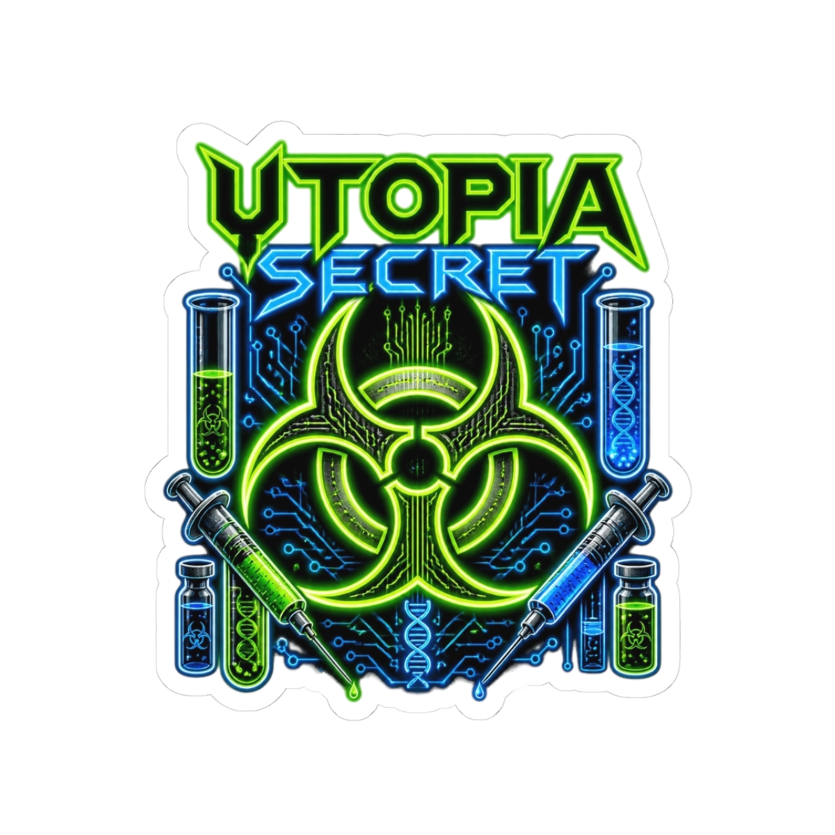 Utopia (UK) "UK plot" Sticker
