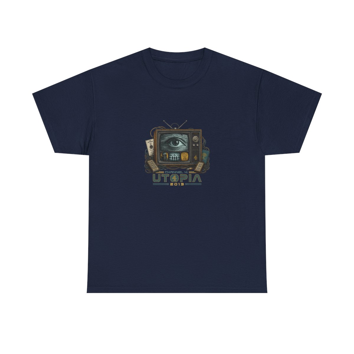 Utopia (UK) "Channel 4: Utopia 2013" Unisex Tee - alternate angle 5, merchandise