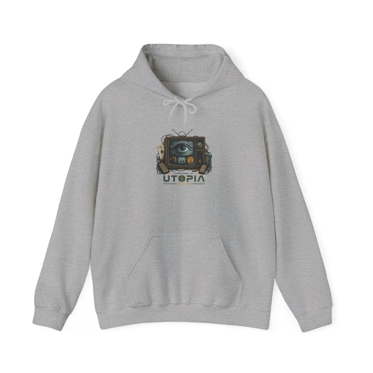 Utopia (UK) "Channel 4: Utopia 2013" Hoodie - alternate angle 4, merchandise