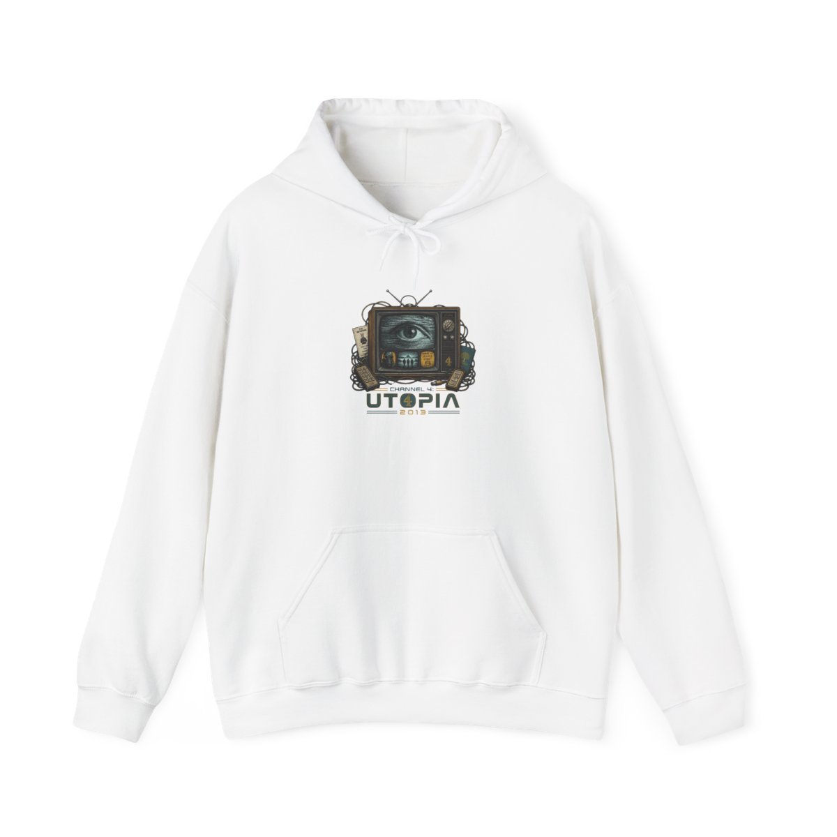 Utopia (UK) "Channel 4: Utopia 2013" Hoodie - alternate angle 3, merchandise