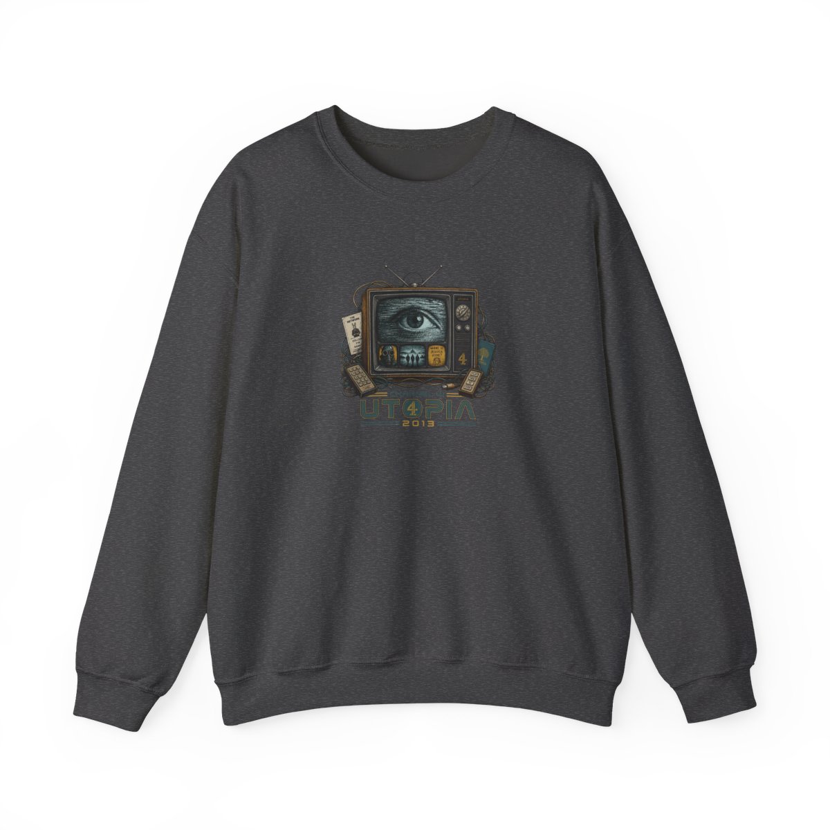 Utopia (UK) "Channel 4: Utopia 2013" Crewneck - alternate angle 4, merchandise