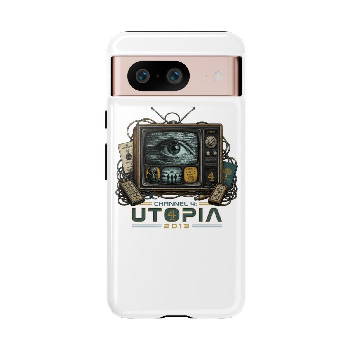 Utopia (UK) "Channel 4: Utopia 2013" Phone Case - alternate angle 1, merchandise