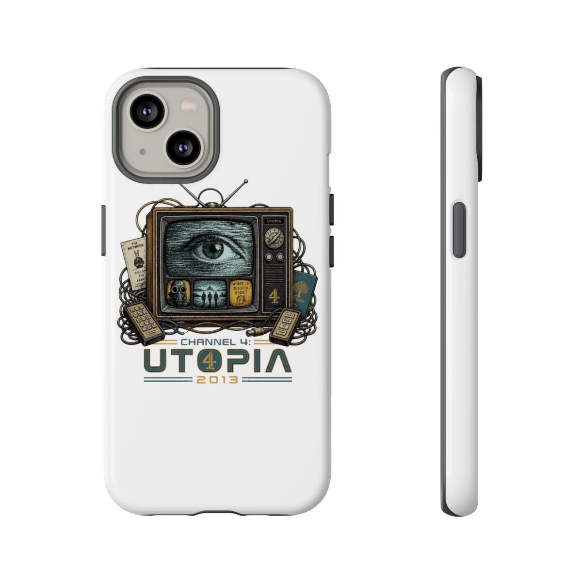 Utopia (UK) "Channel 4: Utopia 2013" Phone Case - alternate angle 5, merchandise